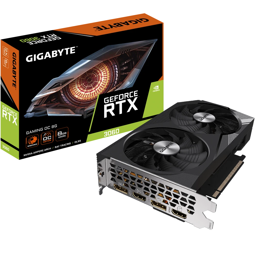 Gigabyte GeForce RTX 3060 GAMING OC 8G  (Rev. 1.0)